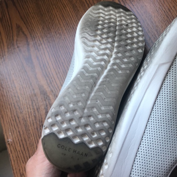 Cole Haan Men's Athletic Shoes 212850 Grey Lace Up Sneakers - Picture 8 of 11